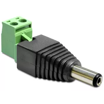 Adapteris iš DC 2,1 x 5,5 mm į gnybtų bloką DeLOCK 65422