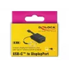 DeLOCK 63940 USB Type-C į DisplayPort adapteris 0,03 m