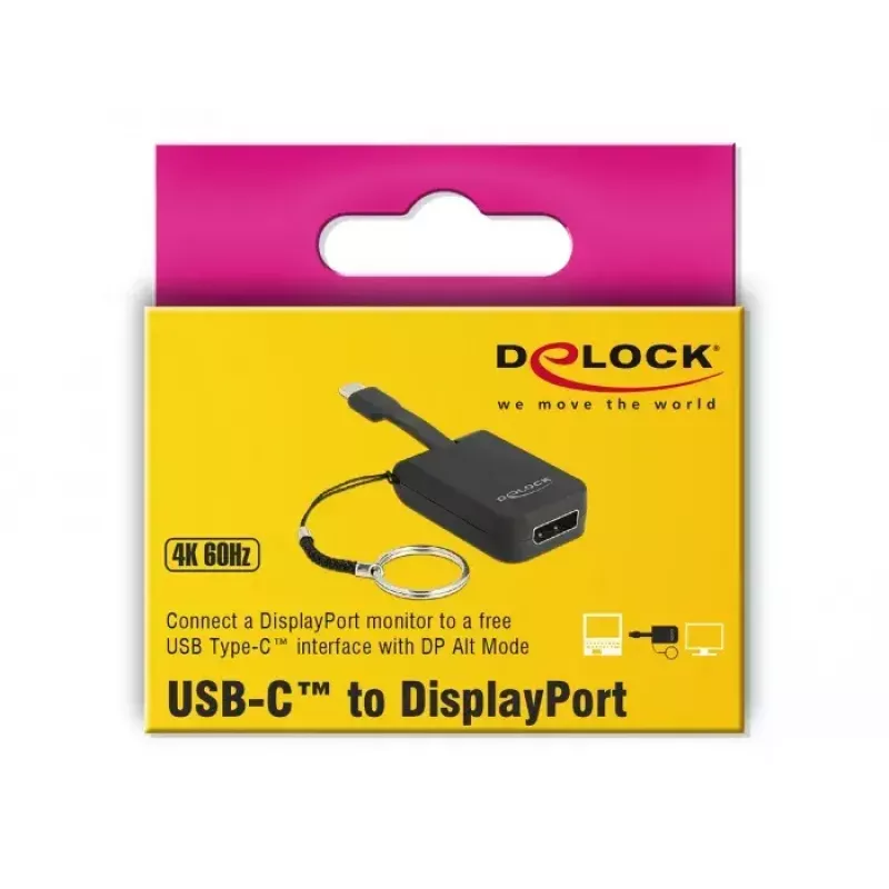 DeLOCK 63940 USB Type-C į DisplayPort adapteris 0,03 m