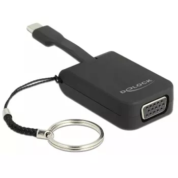 DeLOCK 63941 USB Type-C į VGA adapteris 0,03 m juodas