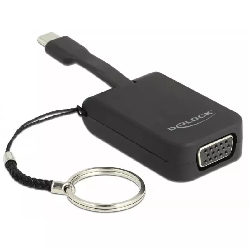 DeLOCK 63941 USB Type-C į VGA adapteris 0,03 m juodas