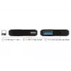 DeLOCK 63965 USB-C garso adapteris su 3,5 mm lizdu ir USB-A, antracitinis