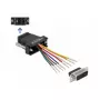 Surinkimo rinkinys D-Sub 15 kontaktų kištukas į RJ45 lizdą DeLOCK 66647