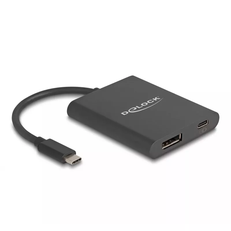 DeLOCK USB-C adapteris į DisplayPort 8K HDR su Power Delivery 60W