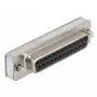 Loopback adapteris DeLOCK RS-232/422/485 DB25 moteriškas