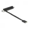 DeLOCK M.2 Key A+E į PCIe x16 NVMe adapteris su 20 cm lanksčiu kabeliu