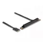 DeLOCK M.2 Key A+E į PCIe x16 NVMe adapteris su 20 cm lanksčiu kabeliu