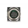DeLOCK M12 adapteris D-koduotas 4 kontaktų moteriškas į RJ45 lizdą tiesus