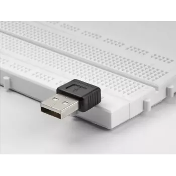 DeLOCK Adapter USB 2.0 Type-A kištukas (vyriškas) į 4 kontaktų 90° kampu
