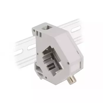 Keystone modulis DELOCK 87160 — F jungtis į F jungtį, pilka, 60,1×59,4×21,6 mm