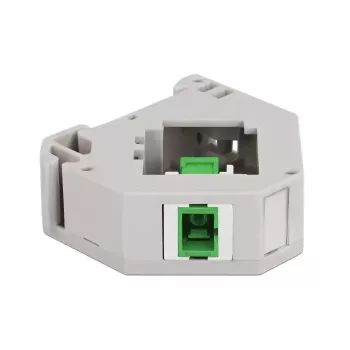 Keystone modulis DELOCK 87165 – SC į SC adapteris, žalia/pilka/balta, 60,1×59,4×21,6 mm