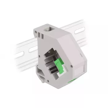 Keystone modulis DELOCK 87165 – SC į SC adapteris, žalia/pilka/balta, 60,1×59,4×21,6 mm