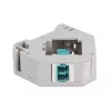 Keystone modulis DELOCK 87194 su LC-LC jungtimis, akvamarino/pilka/balta, 60,1×59,4×21,6 mm