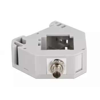 DeLOCK DIN bėgelio adapteris ST Simplex lizdas – ST Simplex lizdas, pilkas