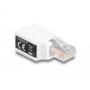 DeLOCK 88002 RJ50 lyties keitiklis baltas