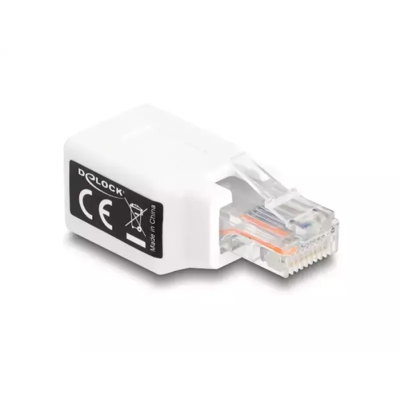 DeLOCK 88002 RJ50 lyties keitiklis baltas