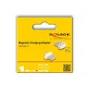 DeLOCK 66588 lyties keitiklis magnetinis USB C auksinis baltas