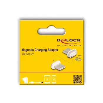DeLOCK 66588 lyties keitiklis magnetinis USB C auksinis baltas