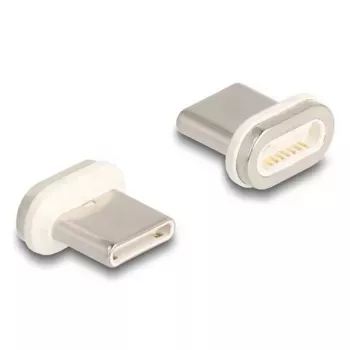DeLOCK 66588 lyties keitiklis magnetinis USB C auksinis baltas