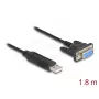 DeLOCK 67382 USB 2.0 į RS-232 DB9 nuoseklus adapteris 1,8 m