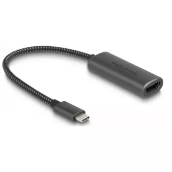 DeLOCK 64229 0,2 m USB Type-C į HDMI vaizdo kabelio adapteris juodas