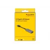 DeLOCK 66247 adapteris USB-A į RJ-45, pilka, 0,09 m