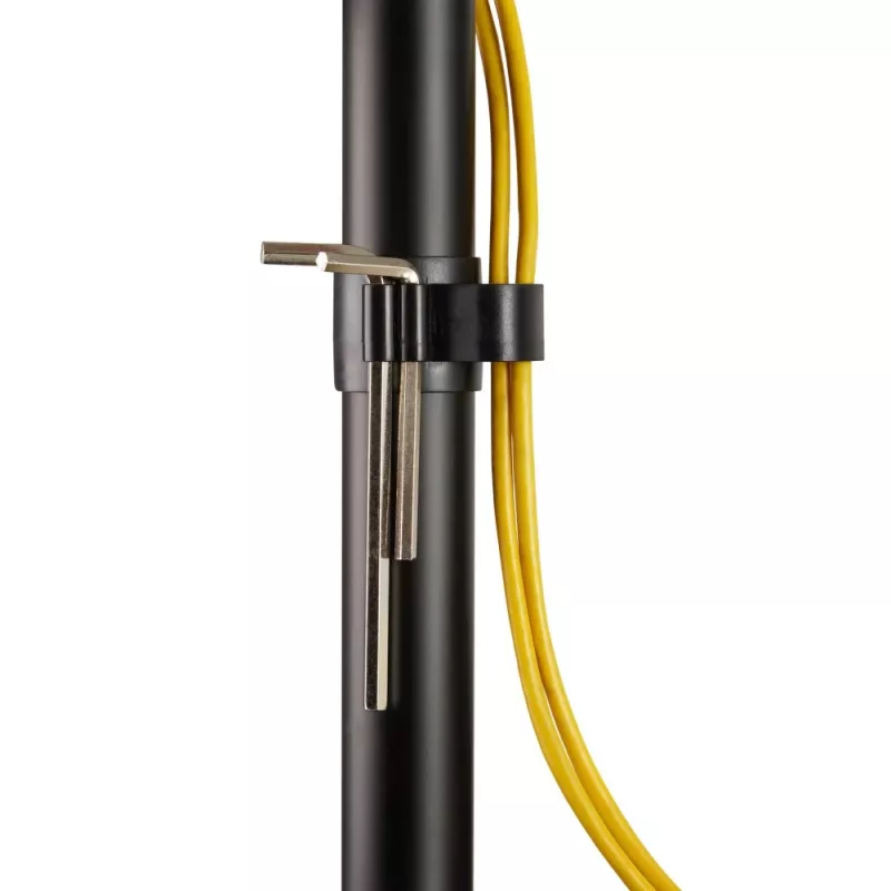 Techly ICA-LCD 401 monitorio stovas 81.3 cm (32 col.) stalas Juodas