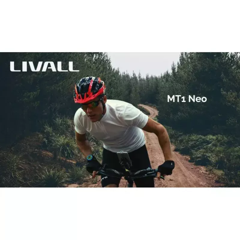Pusšalmis Livall MT1 Neo juodas blizgus kietas apvalkalas