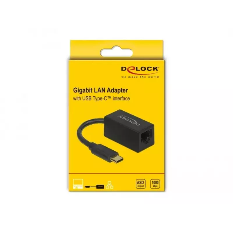 USB-C į Gigabit Ethernet adapteris DeLOCK 66043