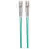 Intellinet šviesolaidinis jungiamasis laidas OM3, LC/LC, 10 m, žydras, dupleksas, daugiamodis, 50/125 µm, LSZH, viso gyvenimo garantija