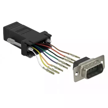 DeLOCK 66166 lyties keitiklis Sub-D į RJ-45