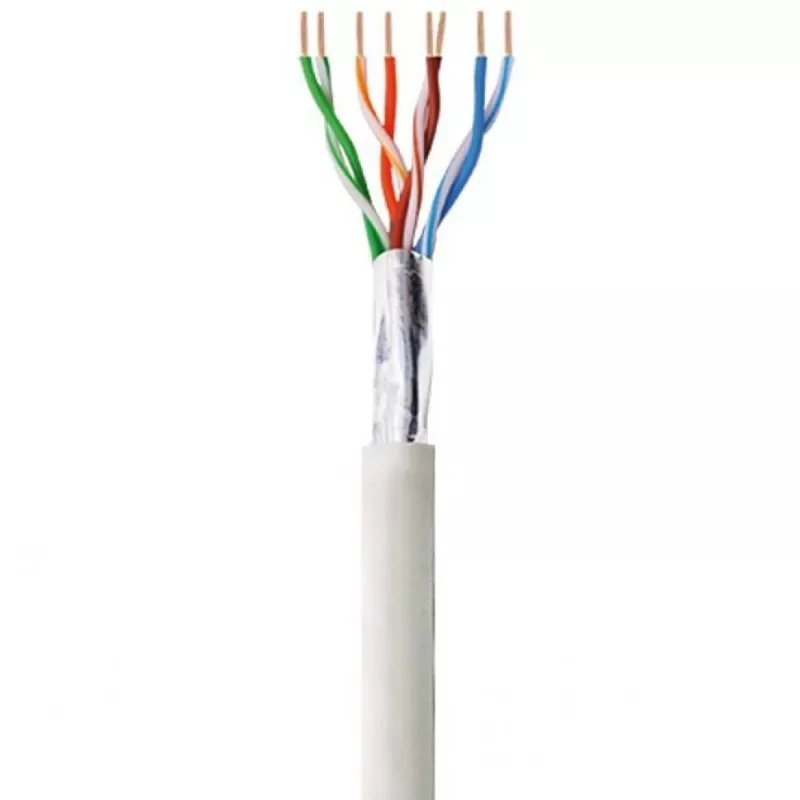 Techly ITP-C5F-305-RIS tinklo kabelis, 305 m, Cat5e, F/UTP (FTP), pilka