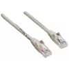 Intellinet tinklo pataisos laidas, Cat6, 20 m, pilkas, CCA, U/UTP, PVC, RJ45, auksu dengti kontaktai, be užkabinimo, su apsauginiu dangteliu, viso gyvenimo garantija