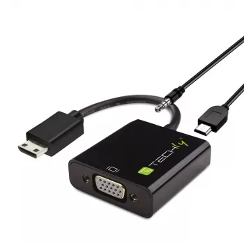 Techly keitiklis HDMI Mini C į VGA IDATA HDMI-VGA4