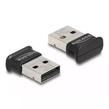 USB Bluetooth adapteris DeLOCK 61024, Bluetooth 5.0, 3 Mbit/s, juodas
