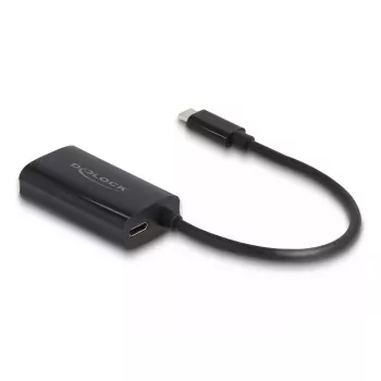 DeLOCK 61026 lyties keitiklis USB-C į RJ45, juodas