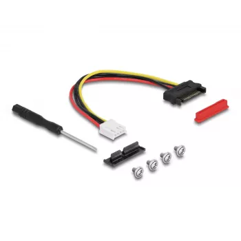 DeLOCK M.2 Key A+E į PCIe x1 NVMe adapteris su 20 cm kampuotu kabeliu