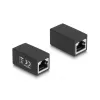 DeLOCK Adapter RJ45 lizdas į RJ45 lizdą Cat.6 juodas
