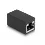 DeLOCK Adapter RJ45 lizdas į RJ45 lizdą Cat.6 juodas