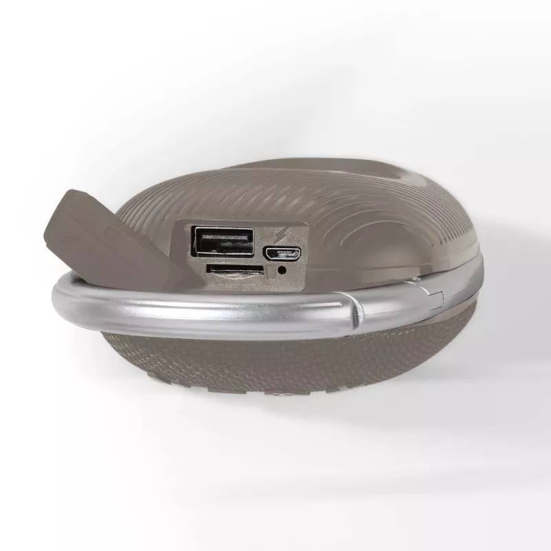 Techly ICASBL321GR nešiojamas vieno kanalo garsiakalbis, pilka, 5 W
