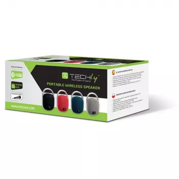 Techly ICASBL321BL nešiojamas/monokalumnė mėlyna 5 W
