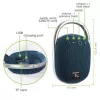 Techly ICASBL321BL nešiojamas/monokalumnė mėlyna 5 W