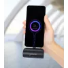 Manhattan Power Bank su integruotu USB-C kištuku, 5000 mAh, iki 20 W išvestis, atlenkiama kojelė naudojimui kaip telefono laikiklis, juoda, vienerių metų garantija