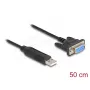 DeLOCK 67381 USB 2.0 į RS-232 DB9 nuoseklusis adapteris 0,5 m