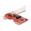 DeLOCK PCI Express x1 kortelė su 1 x RJ45 2.5 Gigabit LAN i225 NBASE-T žemo profilio