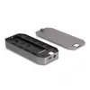 SSD dėklas DeLOCK 42015 pilkas M.2 20 Gbit/s USB Type-C