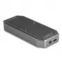 SSD dėklas DeLOCK 42015 pilkas M.2 20 Gbit/s USB Type-C
