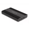 Išorinis SSD dėklas Delock 42022 USB 20 Gbps 2× M.2 NVMe PCIe