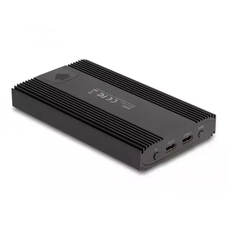 Išorinis SSD dėklas Delock 42022 USB 20 Gbps 2× M.2 NVMe PCIe