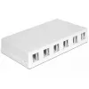 Montavimo komplektas DeLOCK 86227 Baltas